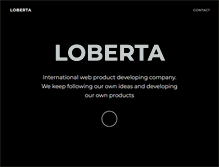 Tablet Screenshot of loberta.biz
